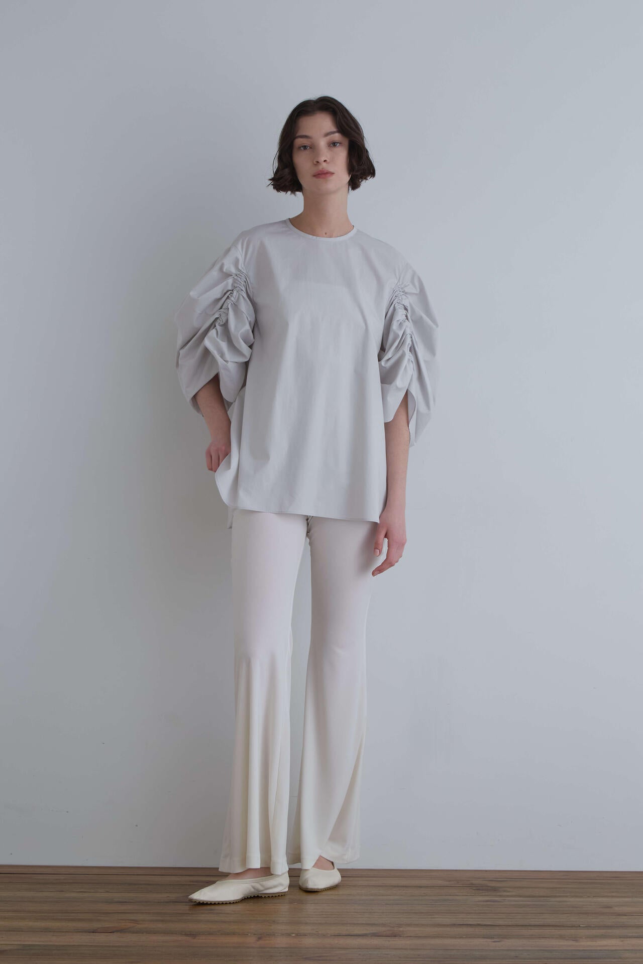 極美品✨ルフィルコットンタイプライターコンビネゾンウエストベルト  