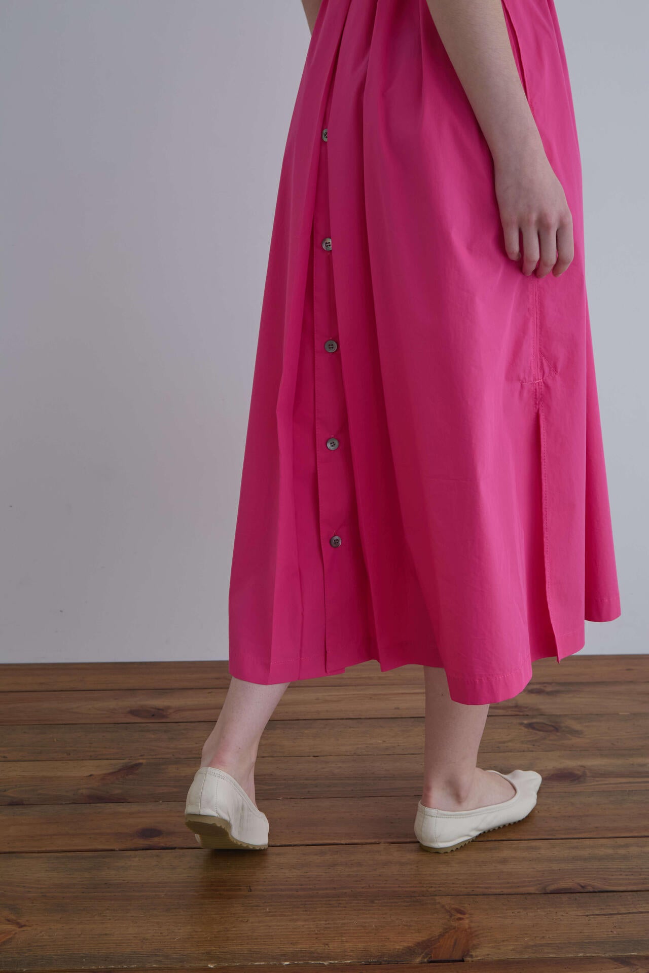 LE PHIL ルフィル　タイプライターバイオワンピース　グレー　サイズ LE PHIL(ル フィル)｜タイプライターバイオワンピース/グレー の通販