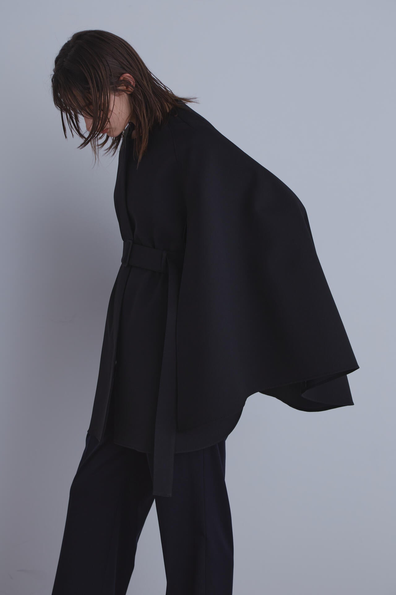 大人気✨LE PHIL マトラッセトリプルクロスケープジャケット ポンチョ マトラッセトリプルクロスケープジャケット | LE PHIL（ル フィル