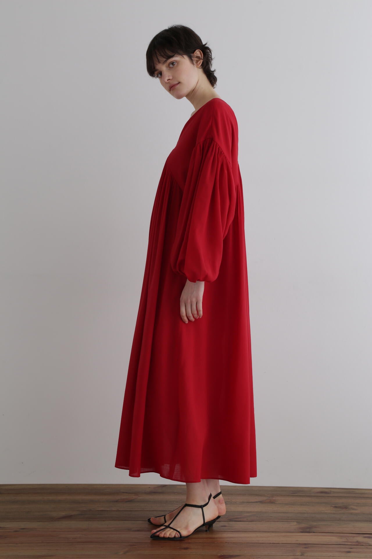 PAULE KA　ポール・カ　ロングドレス　羽根　1990年代 PAULE KA ポール・カ ロングドレス 羽根 1990年代 【公式通販】