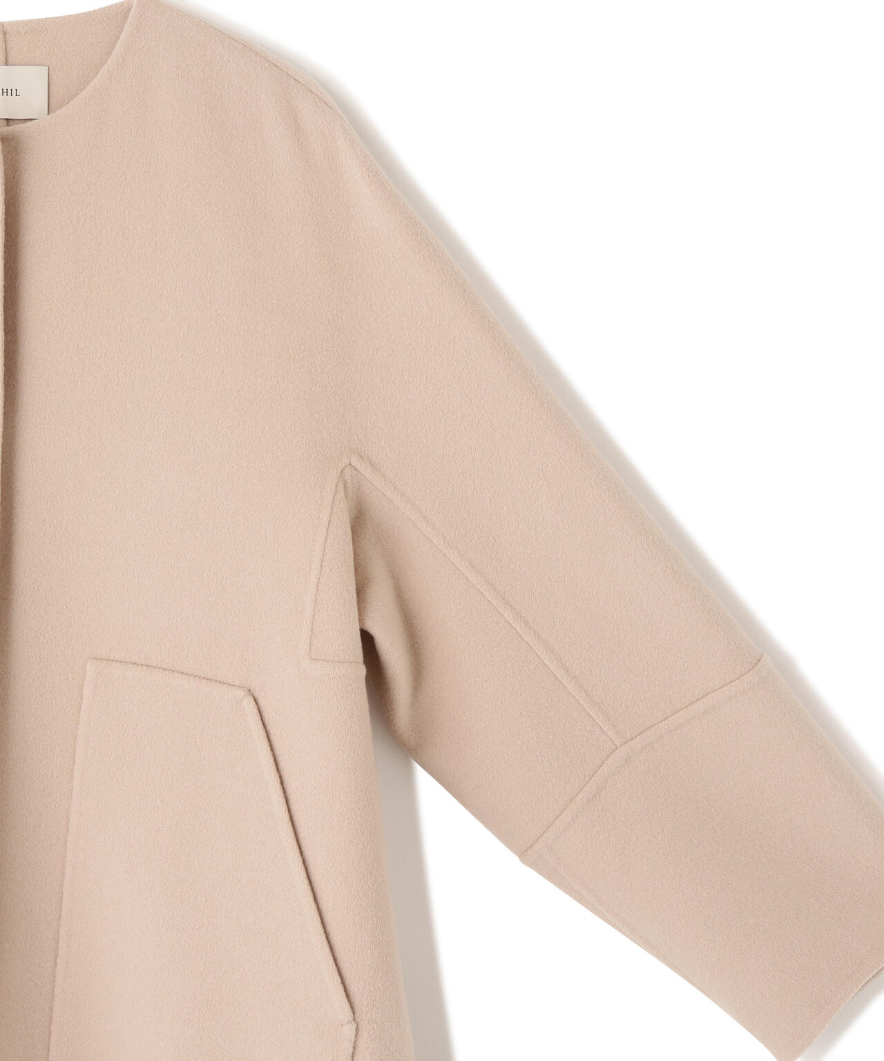 ソフトウールリバーノーカラーコート | LE PHIL（ル フィル） ｜【公式