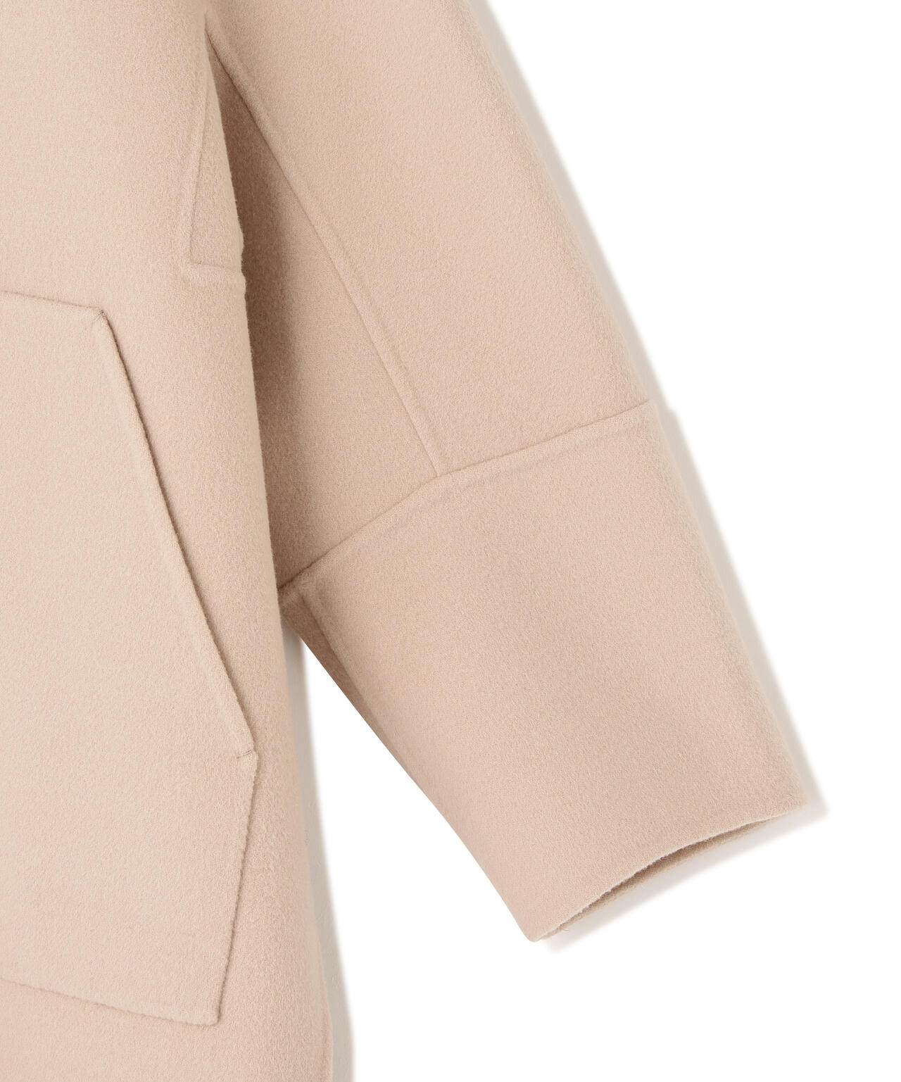 ソフトウールリバーノーカラーコート | LE PHIL（ル フィル