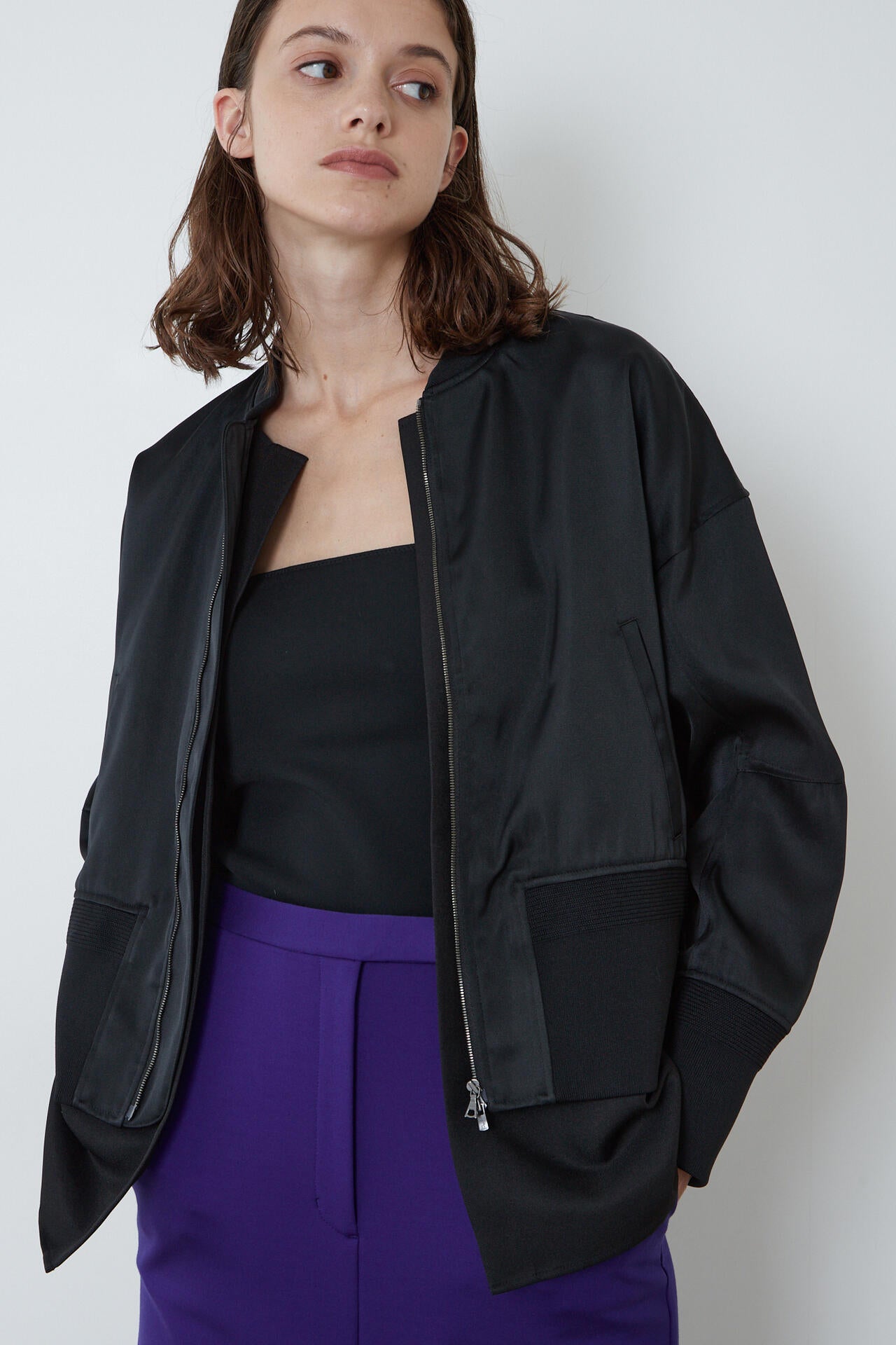 【未使用タグ付き】LE PHIL MA-1 ブルゾン 黒 ボンバージャケット | LE PHIL（ル フィル） ｜【公式】通販mix.tokyo