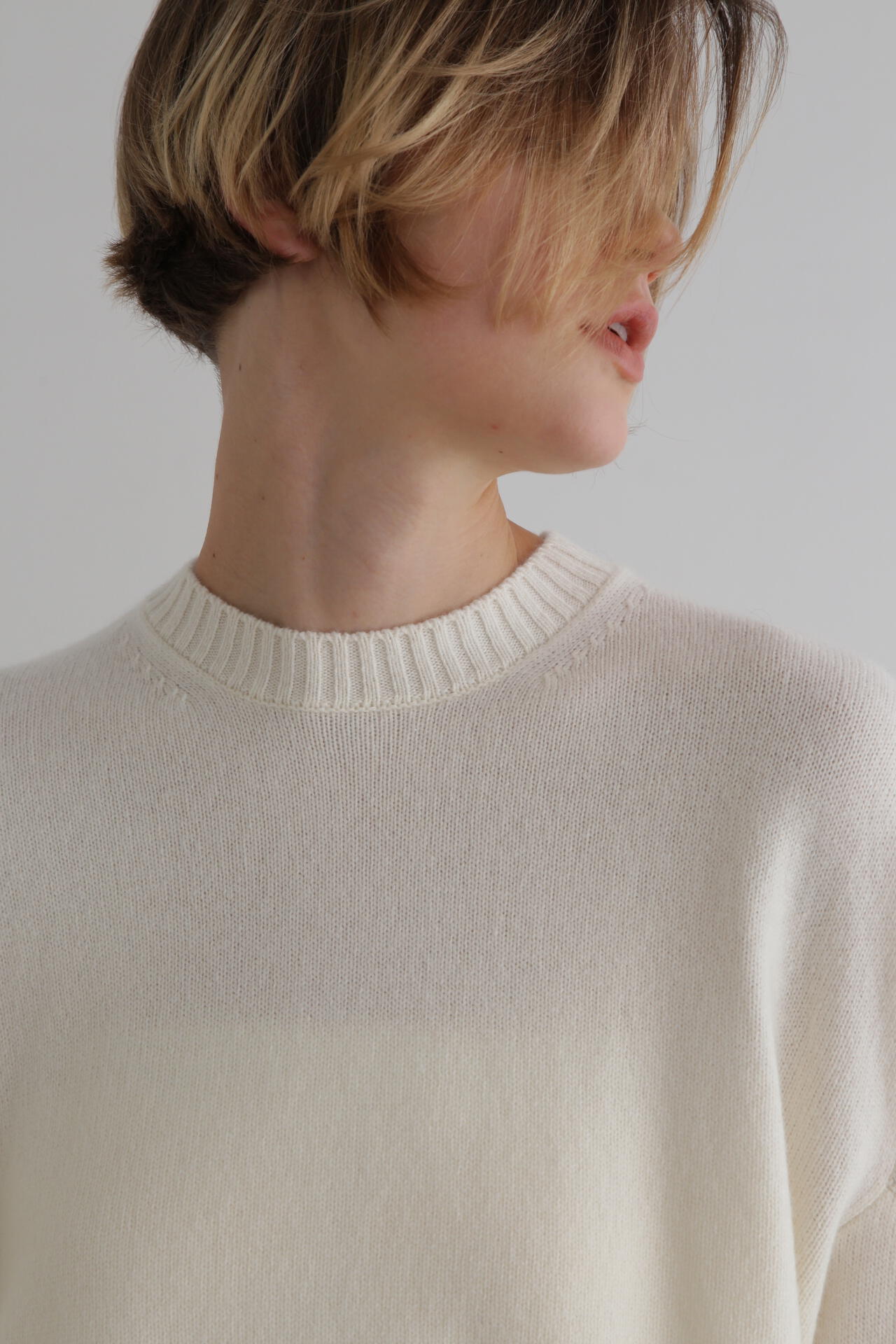 ウールカシミアスリットニット | LE PHIL（ル フィル） ｜【公式】通販