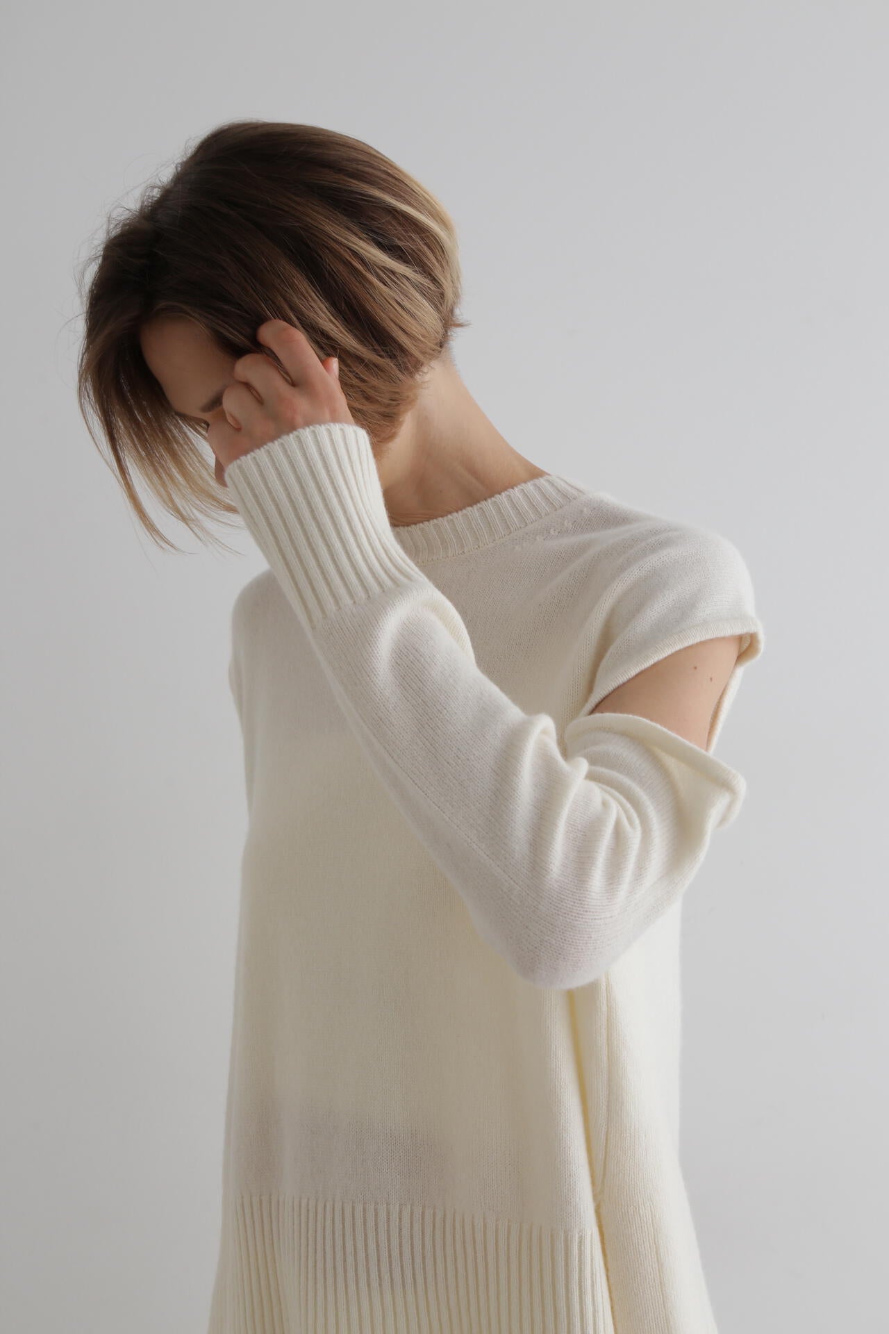 ウールカシミアスリットニット | LE PHIL（ル フィル） ｜【公式】通販