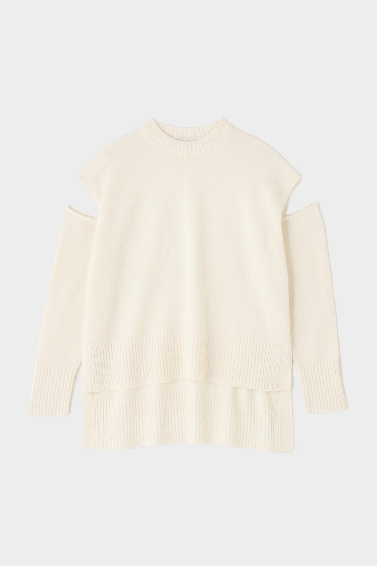 【未使用】完売品　ルフィル　ニット ウールミドルゲージロングジレ（ニット/セーター）｜LE PHIL（ルフィル