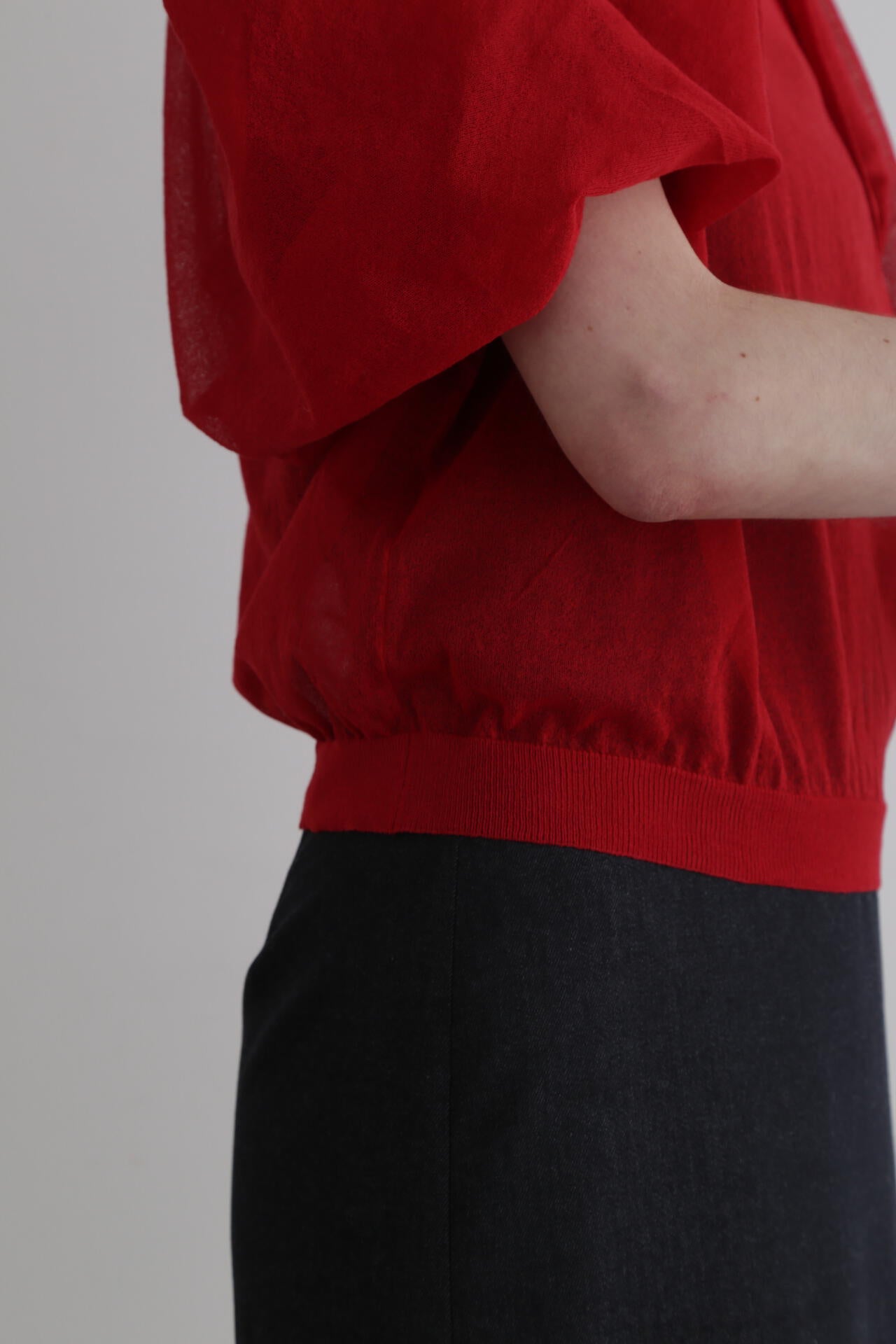 【新品・タグ付】lephil ルフィル シアーパフスリーブニット シアーパフスリーブニット | LE PHIL（ル フィル） ｜【公式】通販mix