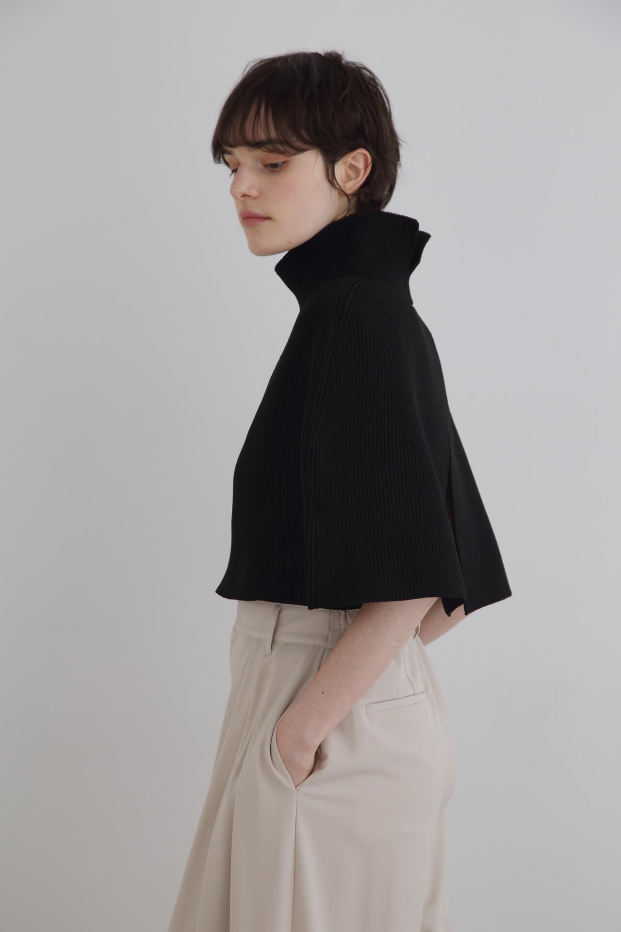 LE PHIL ルフィル スポンディッシュケープ ブラック スポンディッシュケープ | LE PHIL（ル フィル） ｜【公式】通販mix