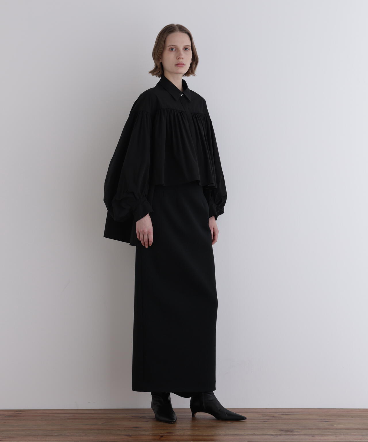 クリスピータフタギャザーブラウス クリスピータフタギャザーブラウス | LE PHIL（ル フィル） ｜【公式