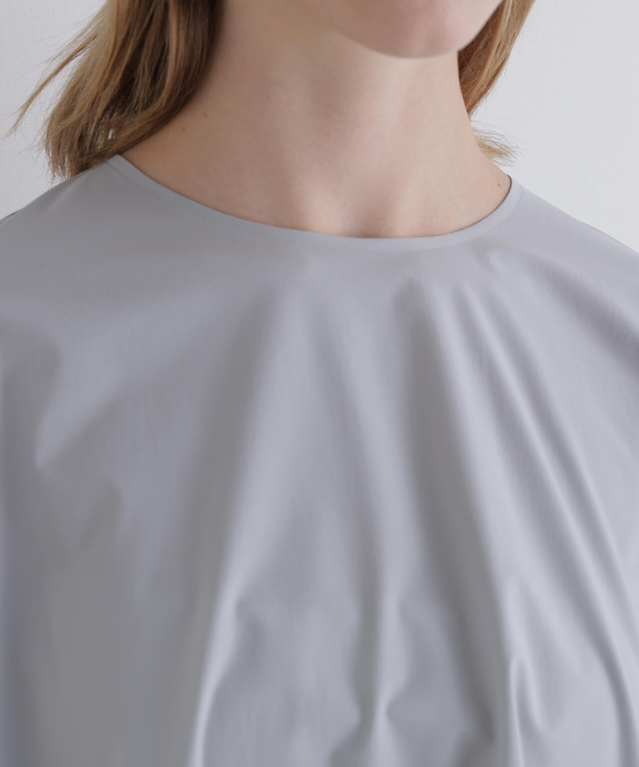 SOLOTEXギャザーブラウス