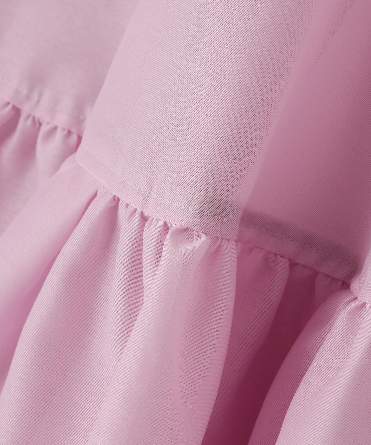 シアーオーガンジーケープブラウス