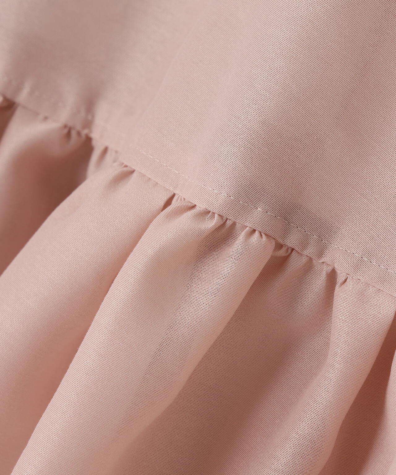 シアーオーガンジーケープブラウス