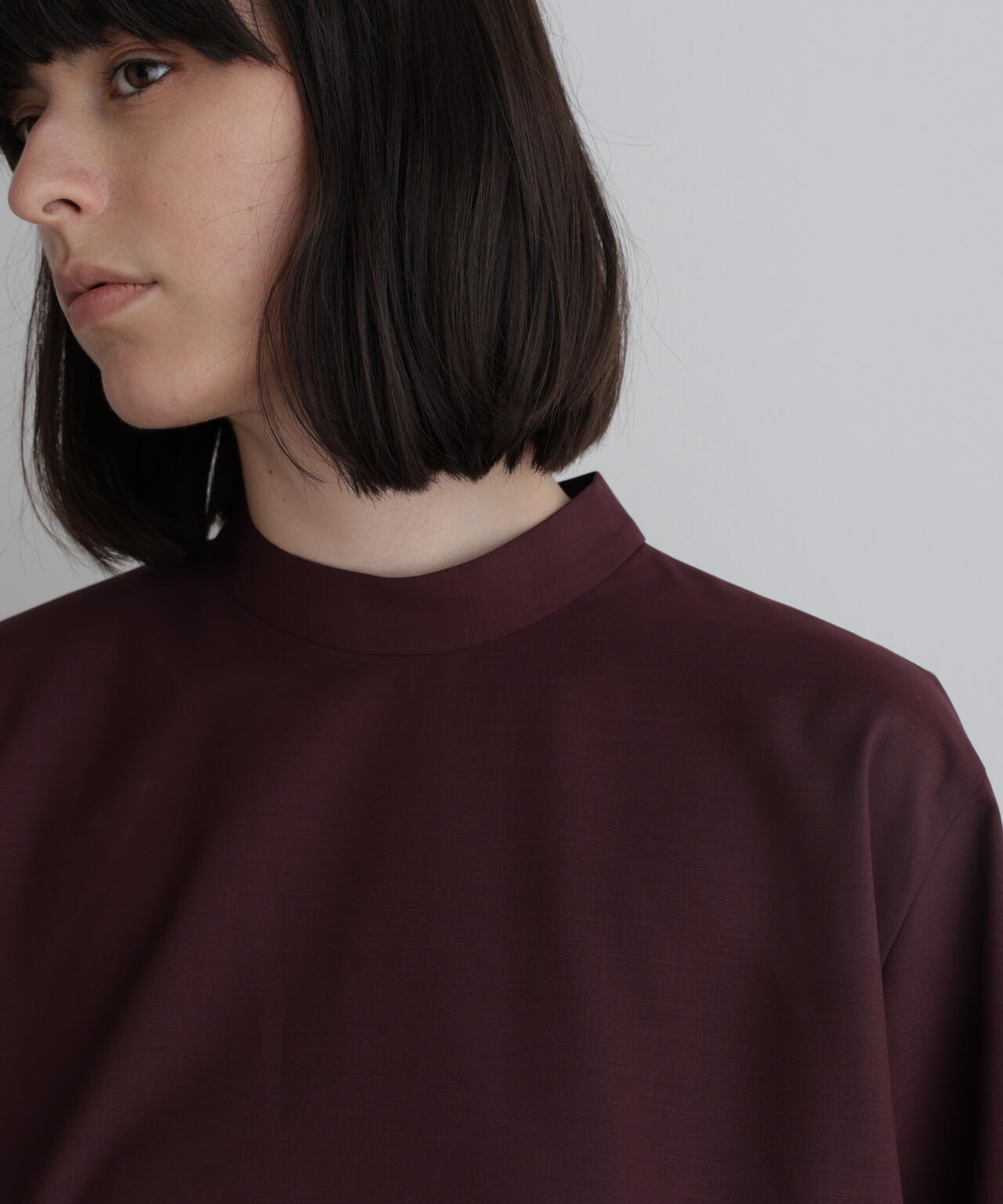 ドライウールハーフスリーブブラウス | LE PHIL（ル フィル