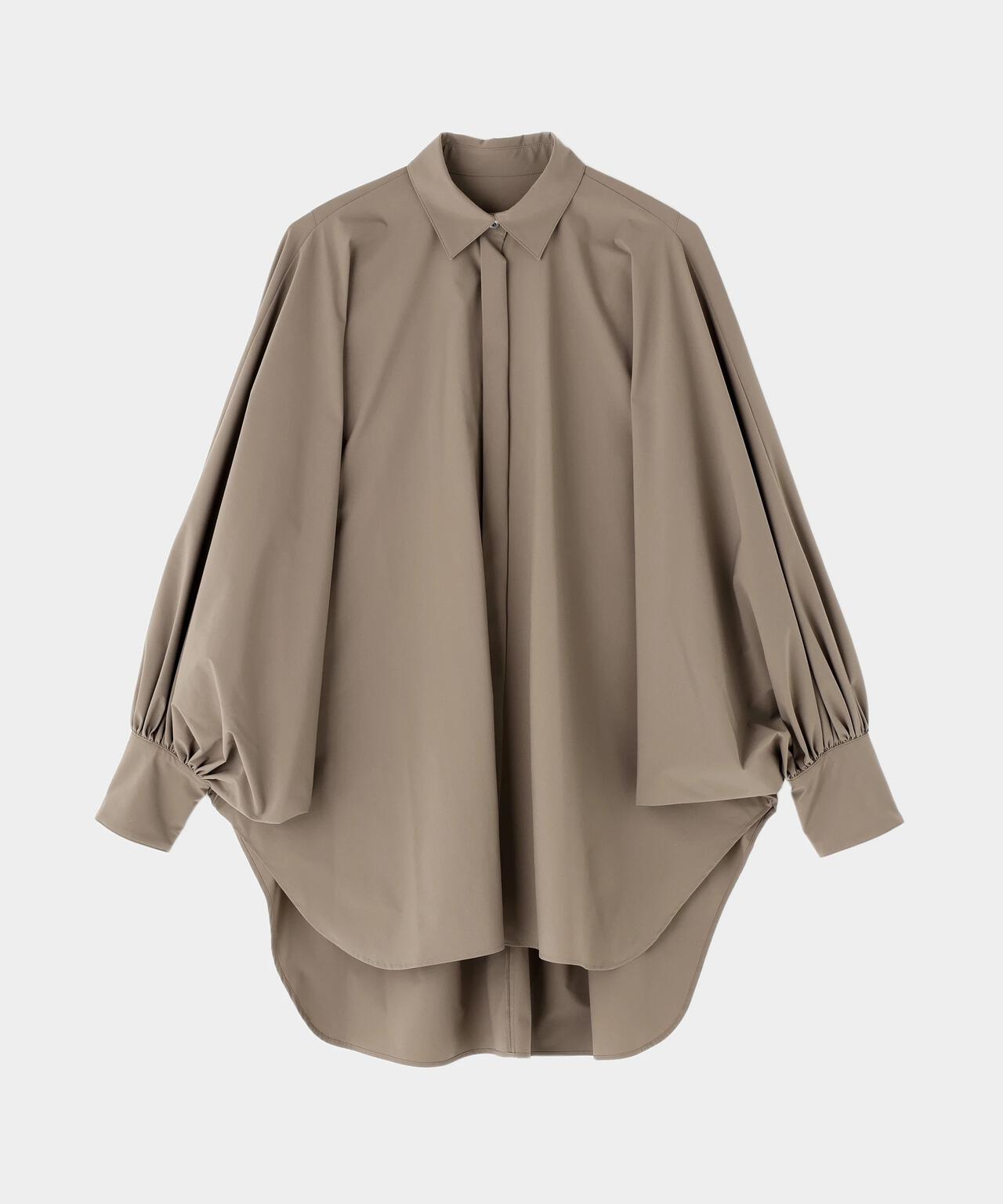 SOLOTEXブロードバックギャザーブラウス