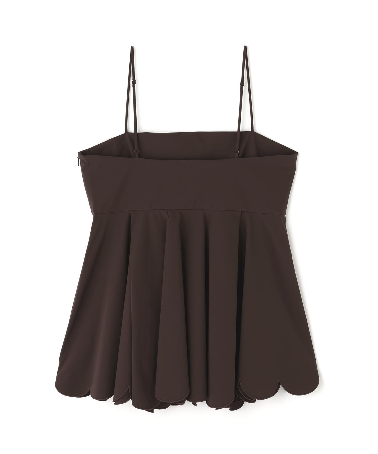 SOLOTEXブロードスカラップキャミソール