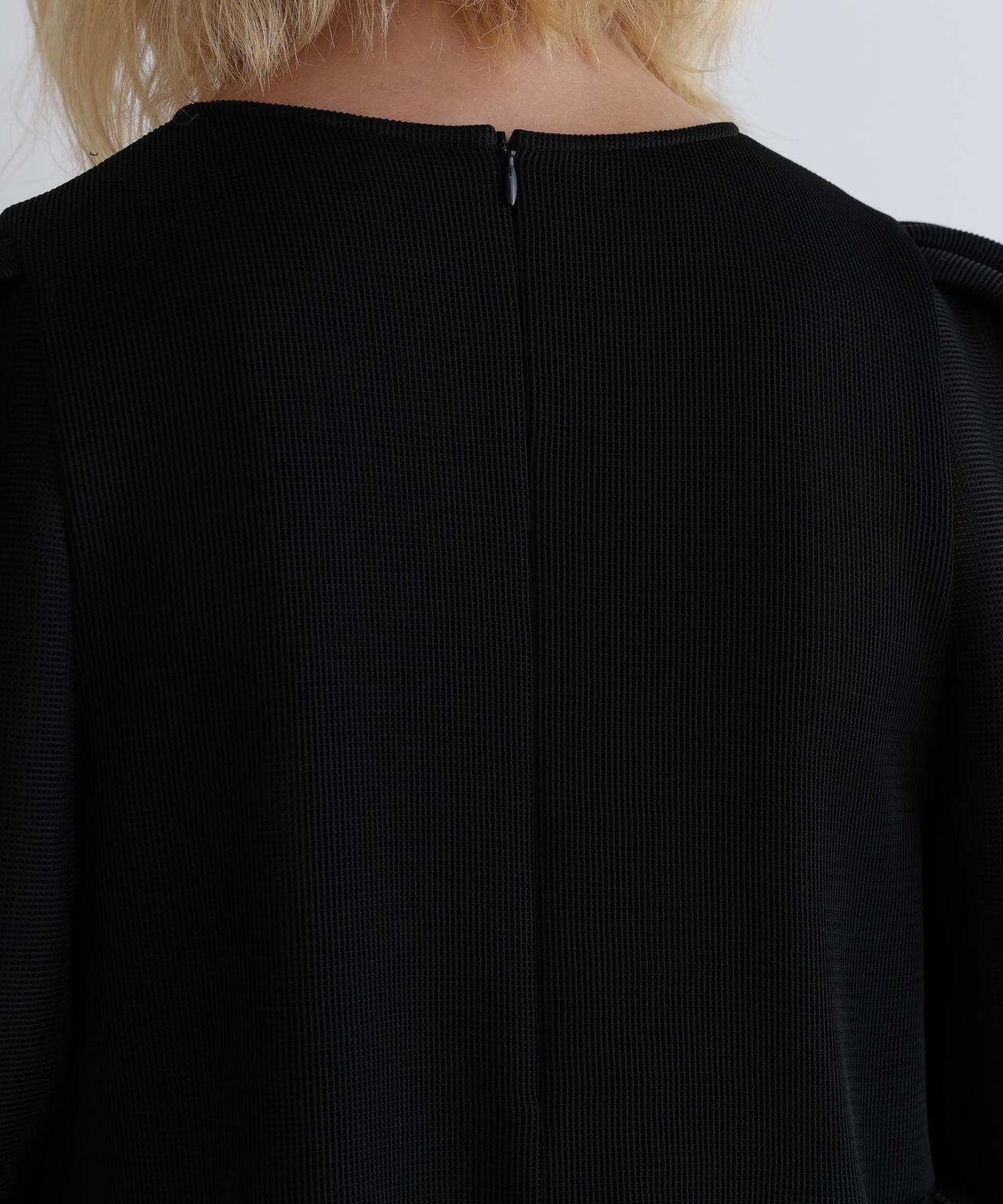 メッシュダンボールブラウス