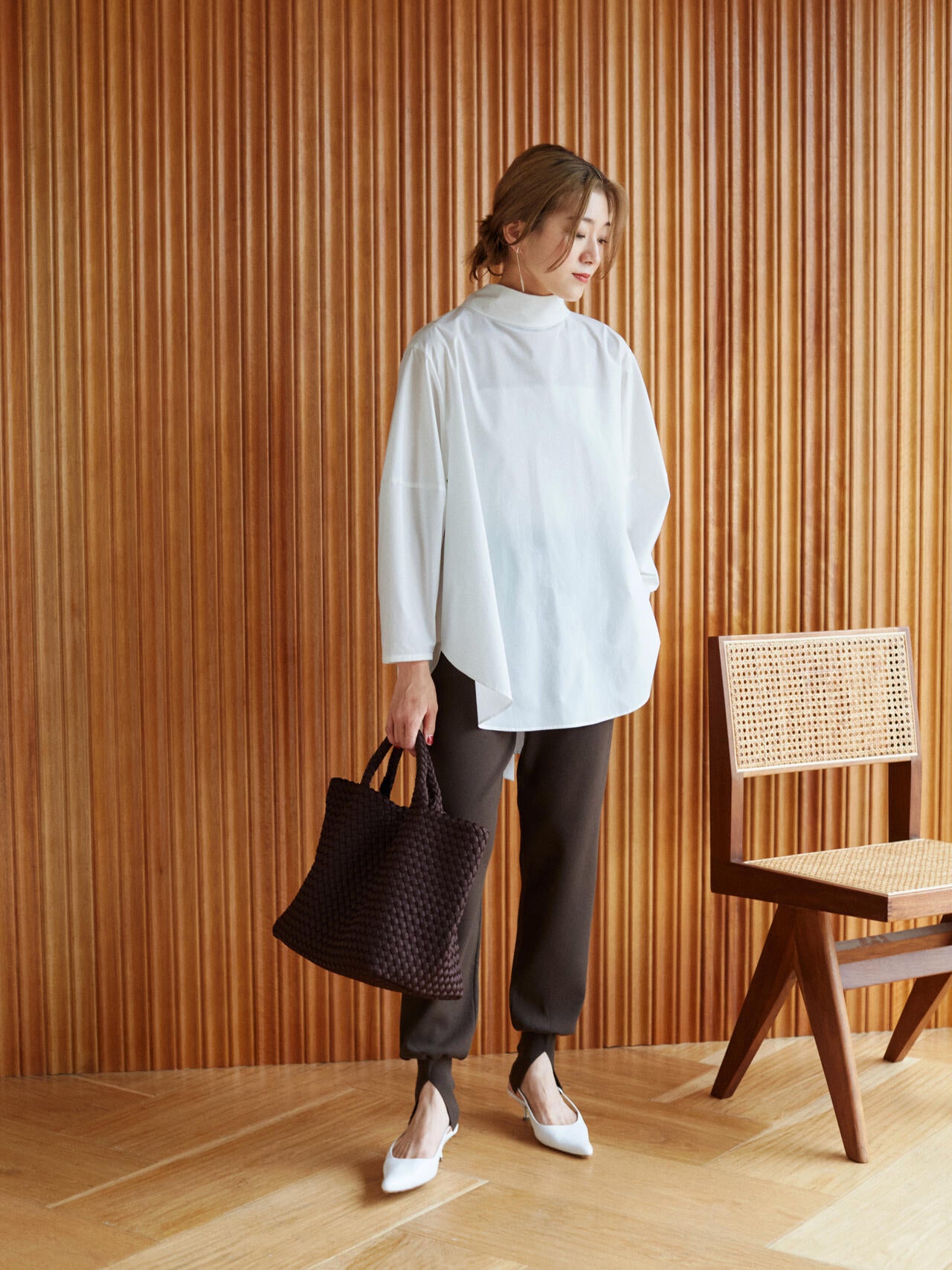 SOLOTEXブロードボウタイブラウス | LE PHIL（ル フィル