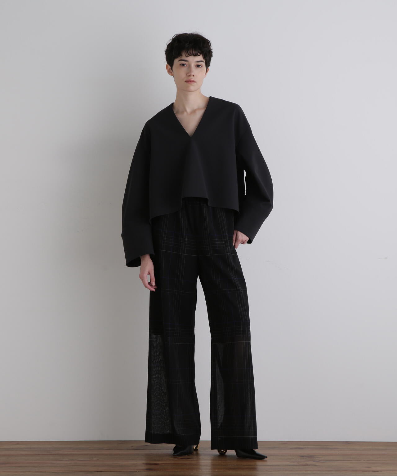 マルチギアバルーンブラウス