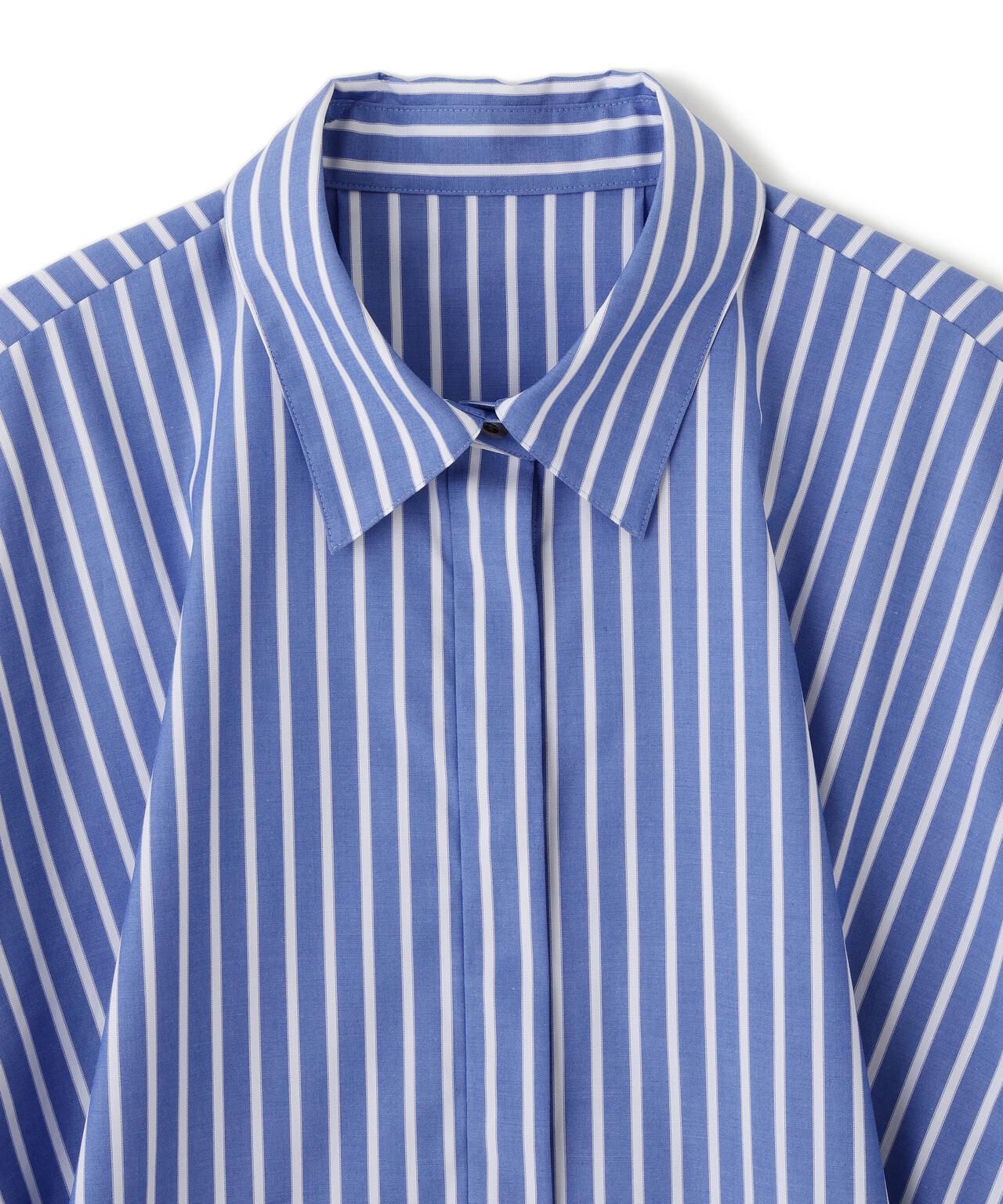 オーバーサイズロングカフスシャツ