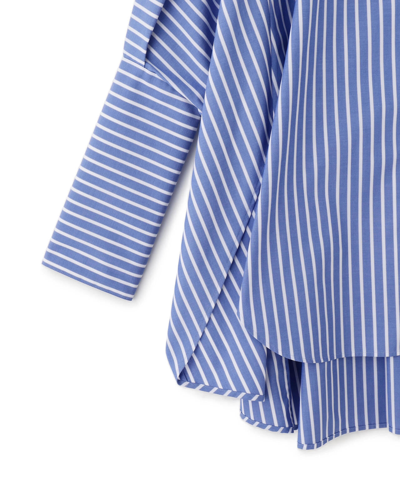 オーバーサイズロングカフスシャツ