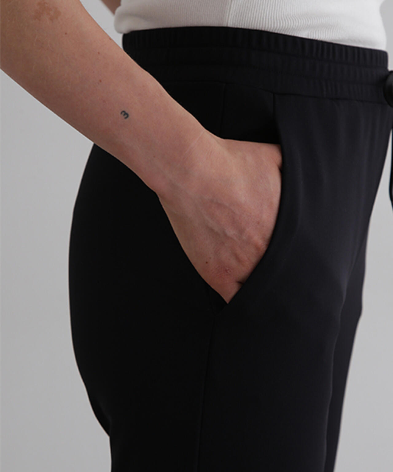 EC限定/00サイズ】ハイストレッチ裏起毛フレアパンツ | LE PHIL（ル