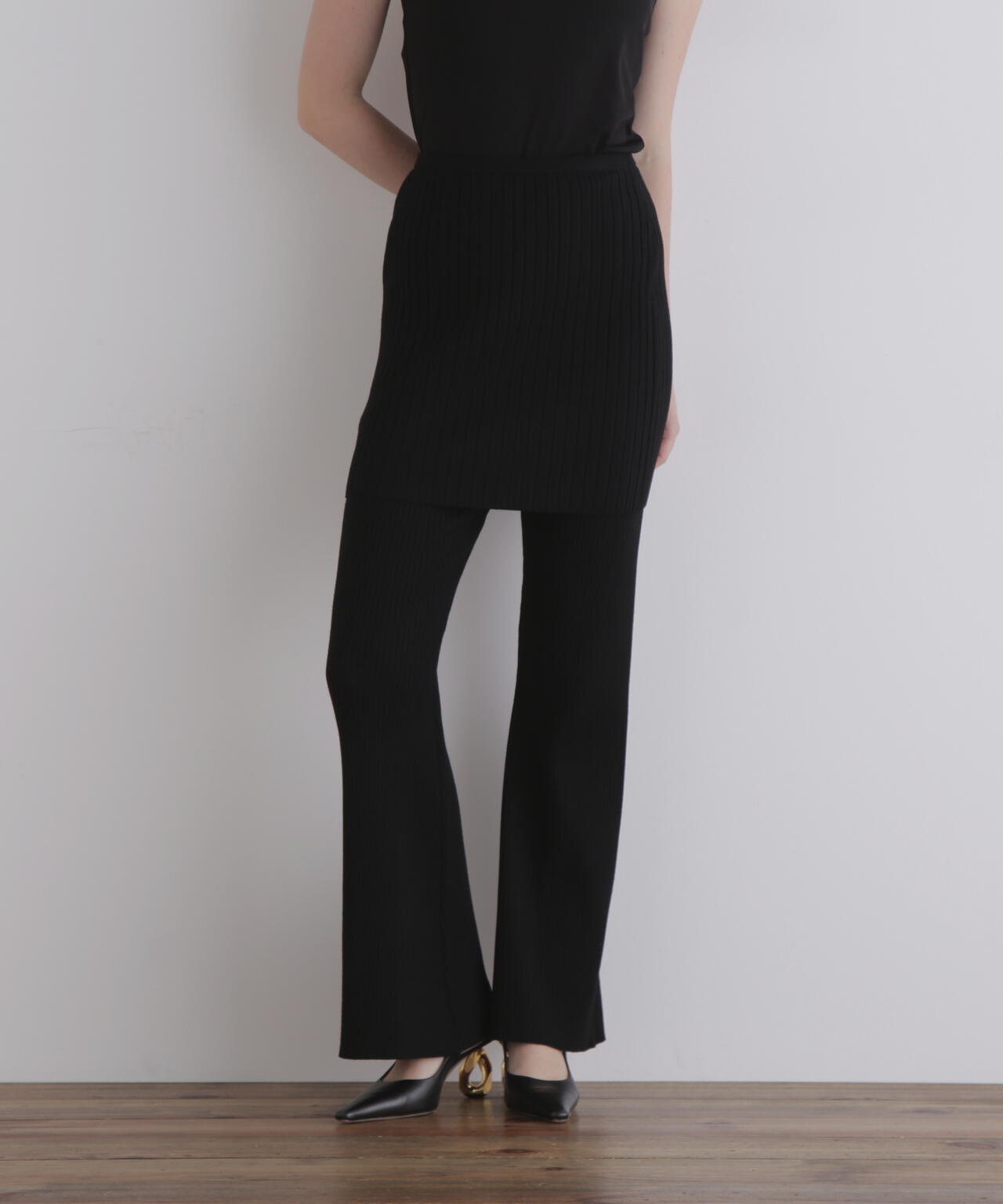 リブニットスカートパンツ リブニットスカートパンツ | LE PHIL（ル フィル） ｜【公式】通販mix