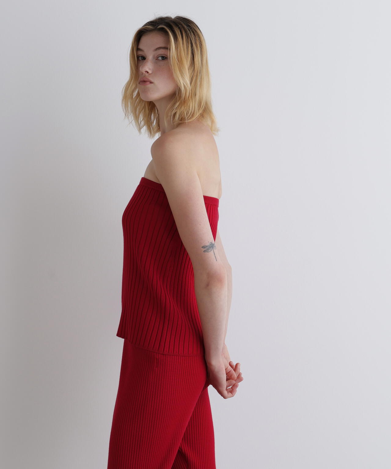 リブニットスカートパンツ | LE PHIL（ル フィル） ｜【公式】通販mix