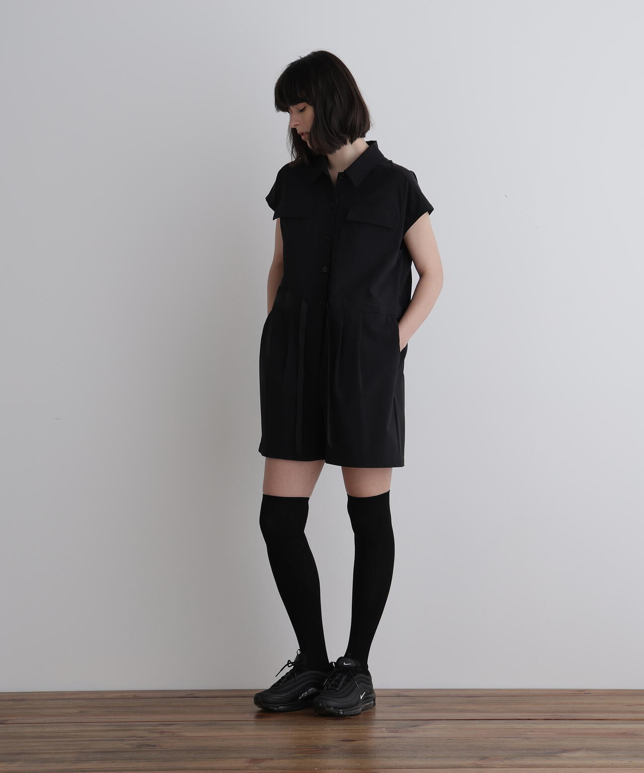 《LE PHIL SPORTS》ナイロンショートパンツコンビネゾン