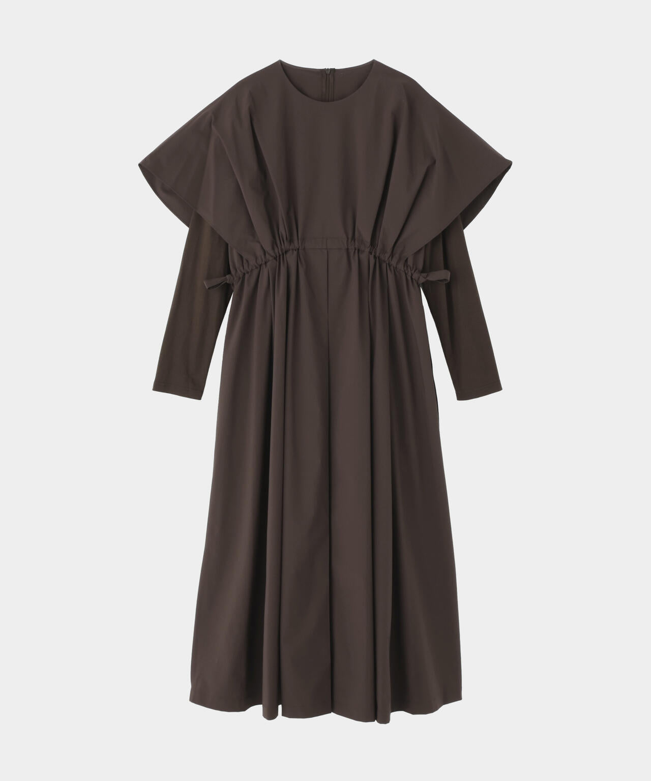 SOLOTEXブロードケープワンピース