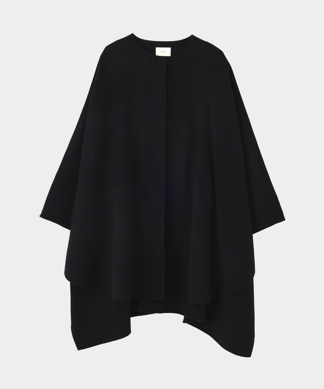 LE PHILブラック ポンチョ・ケープコート ピュアカシミアケープ | LE PHIL（ル フィル） ｜【公式】通販