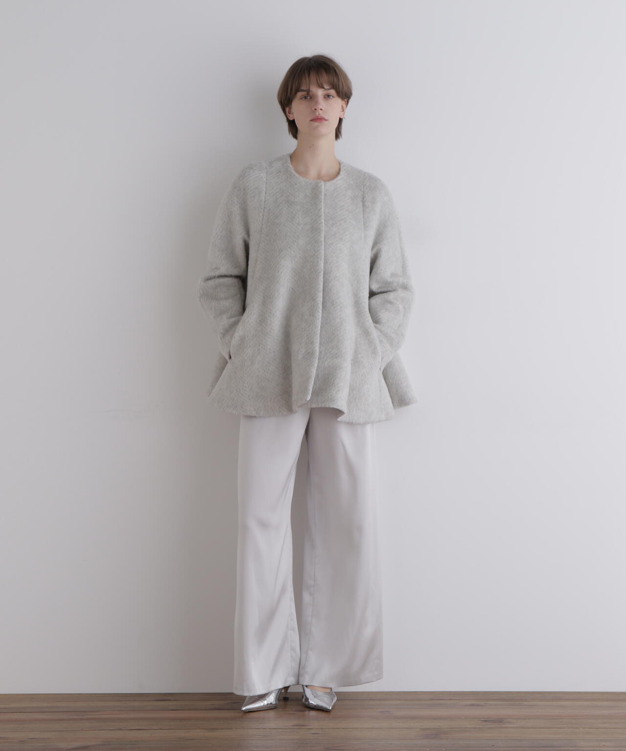 ヘリンボンジャケット