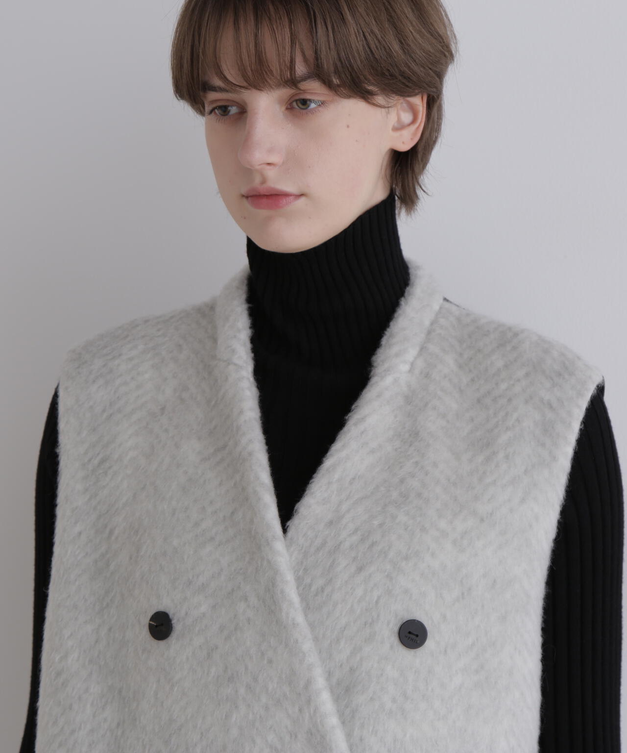 ヘリンボンシャギージレ