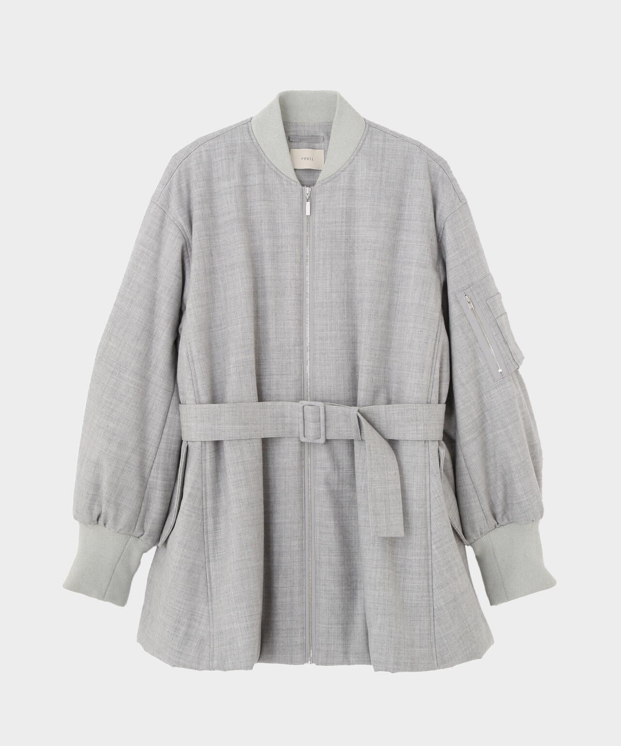 サキソニーウエストベルトパフィージャケット