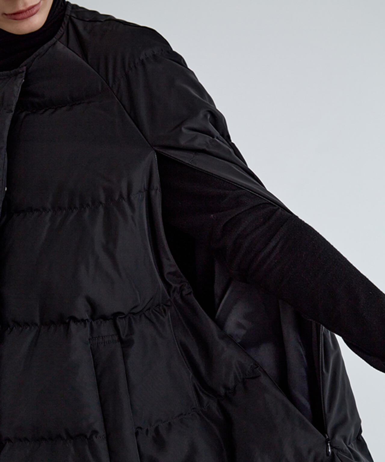 パッフィーダウンケープ