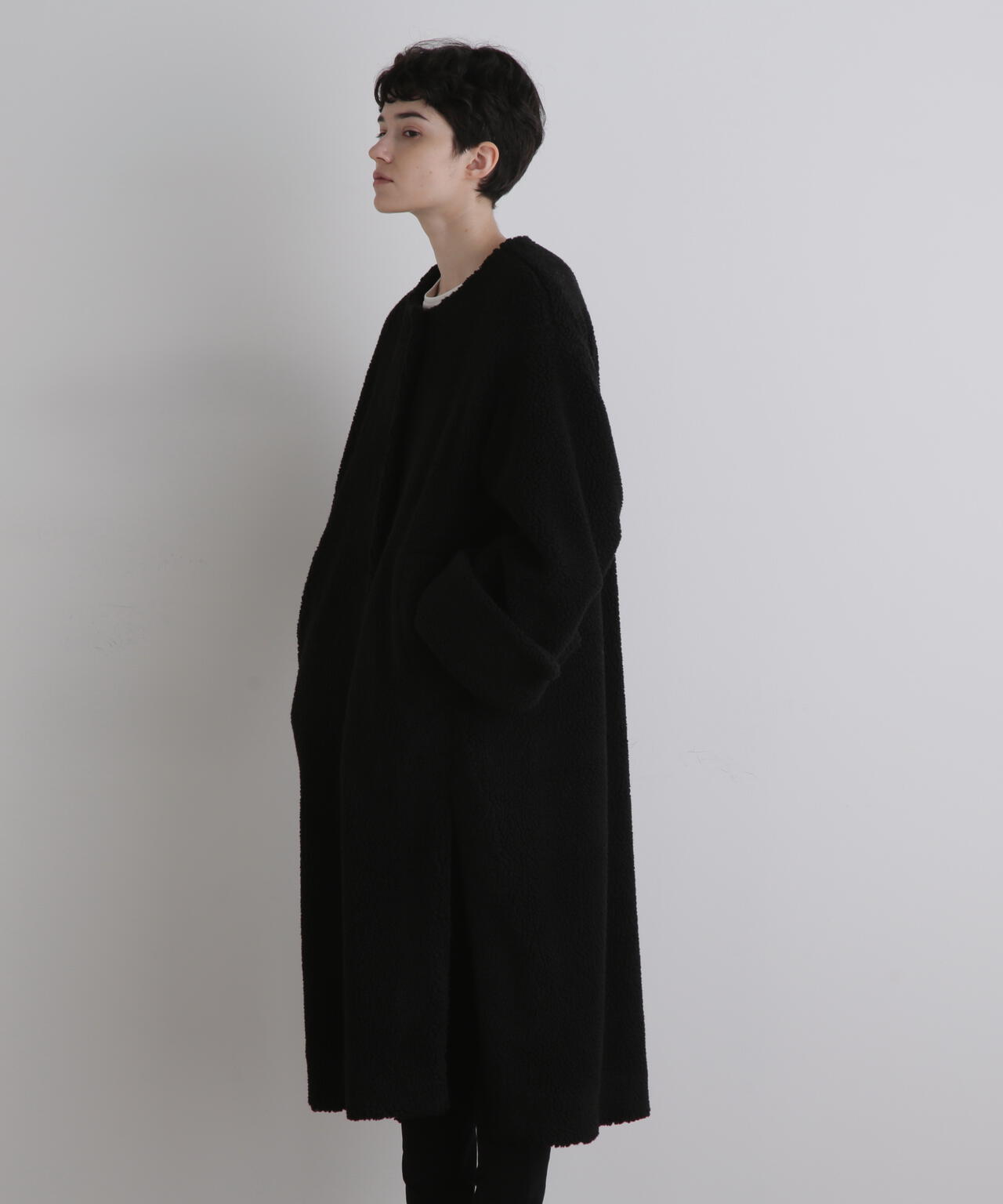 《LE PHIL SPORTS》ボアパイルロングコート