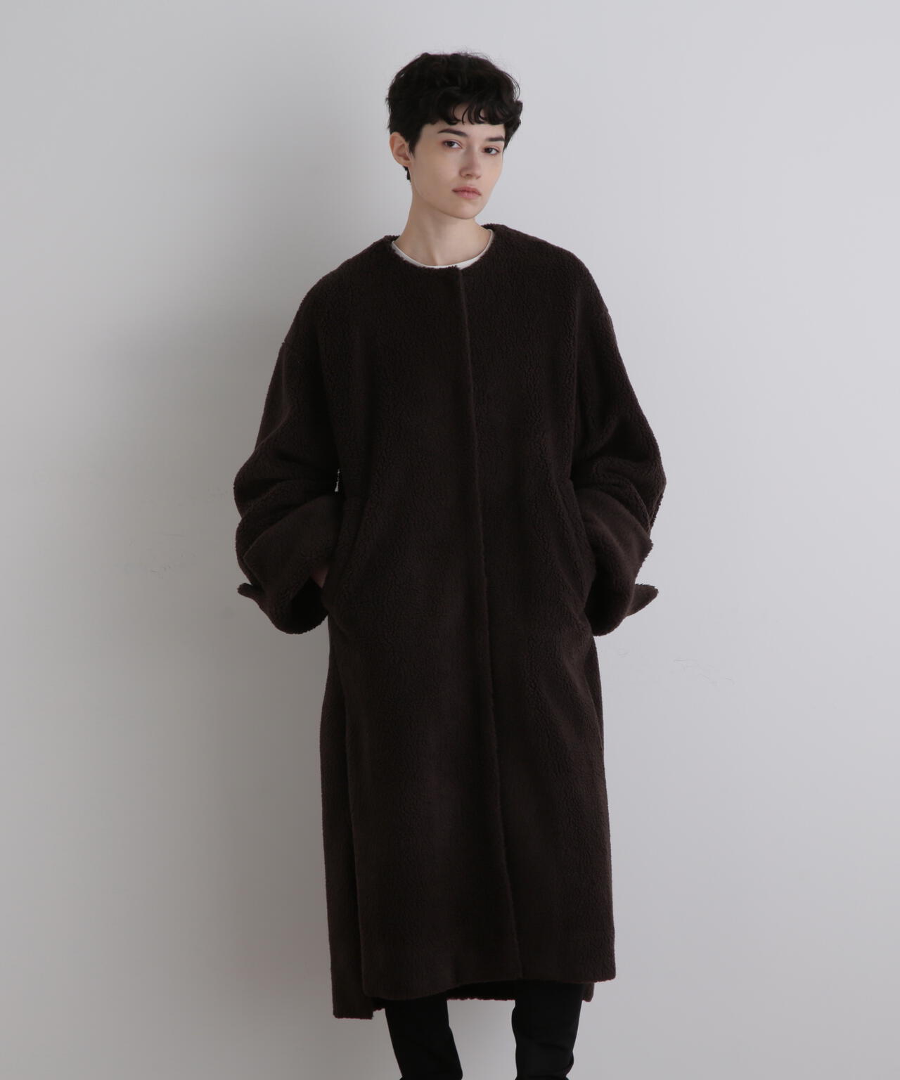 《LE PHIL SPORTS》ボアパイルロングコート