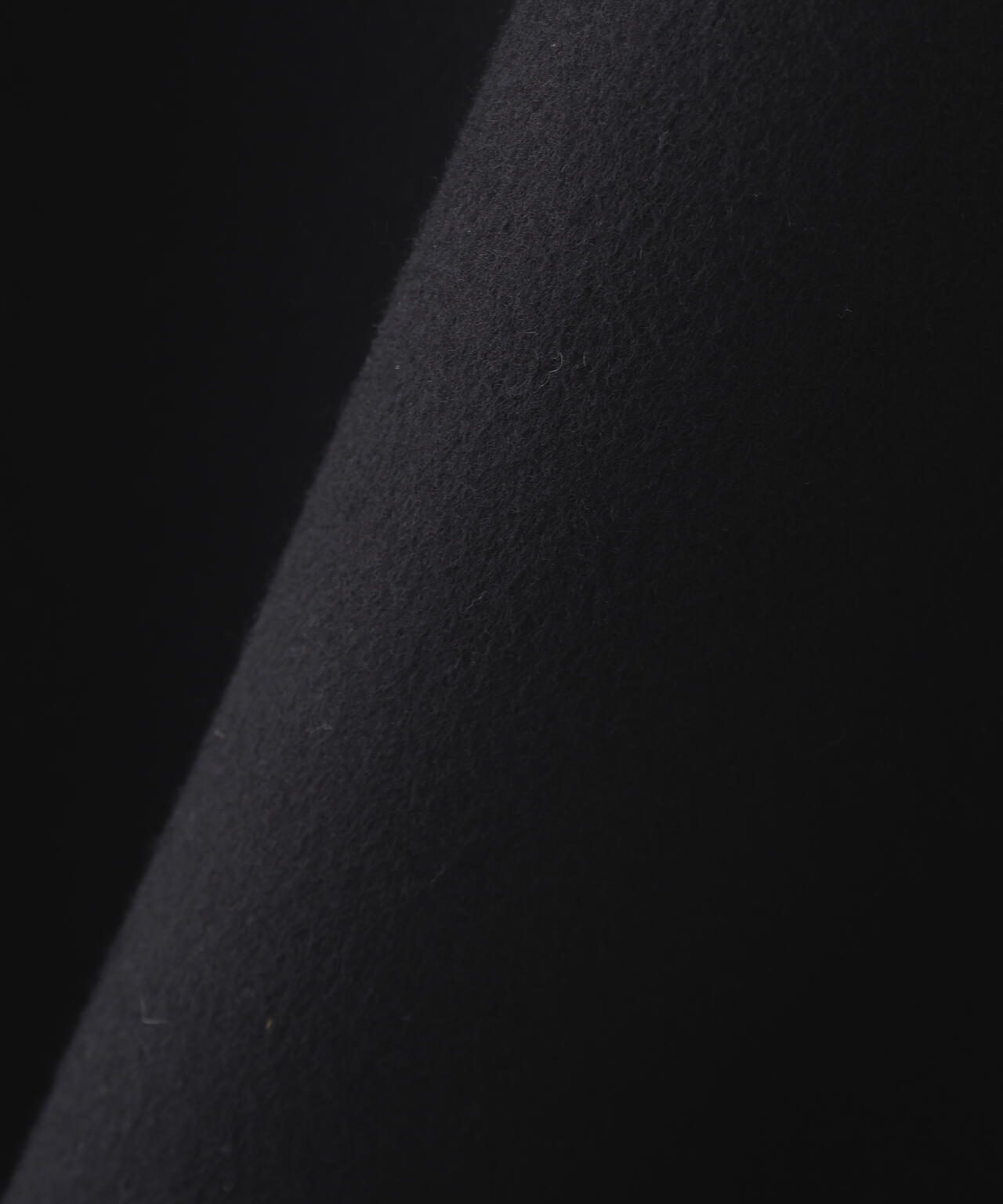 ソフトウールリバースタンドカラーコート