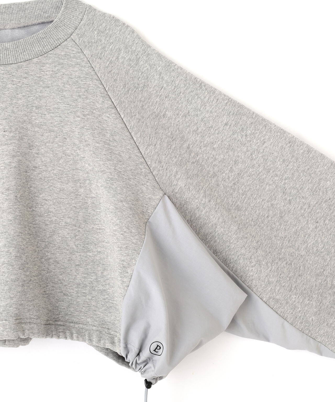 《LE PHIL SPORTS》バック裏毛コンビショートプルオーバー