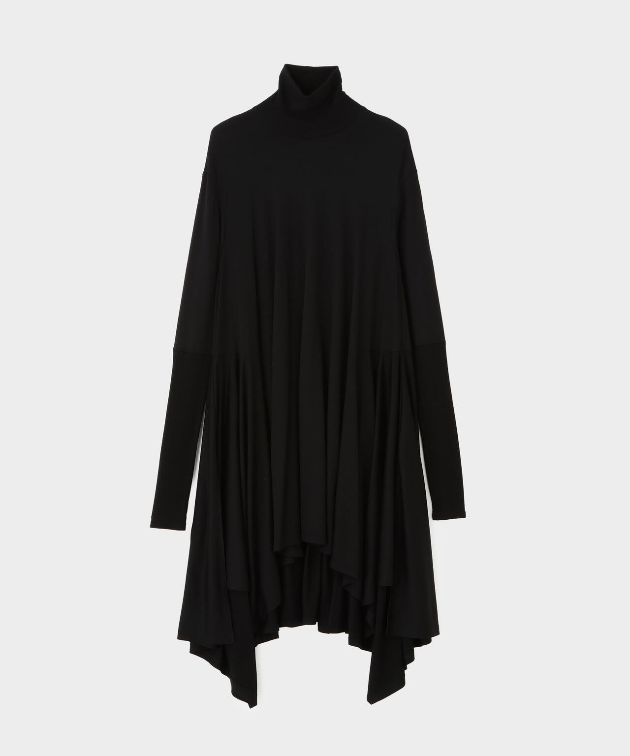 ウールジャージーコンビカットソー