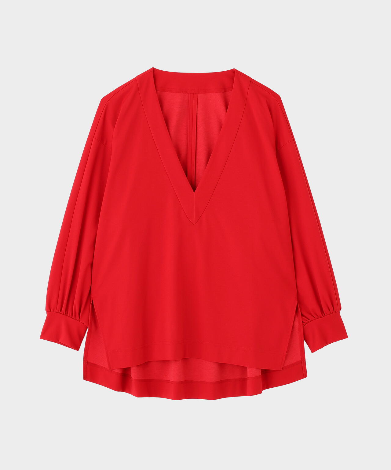 コンパクトポンチVネックプルオーバー