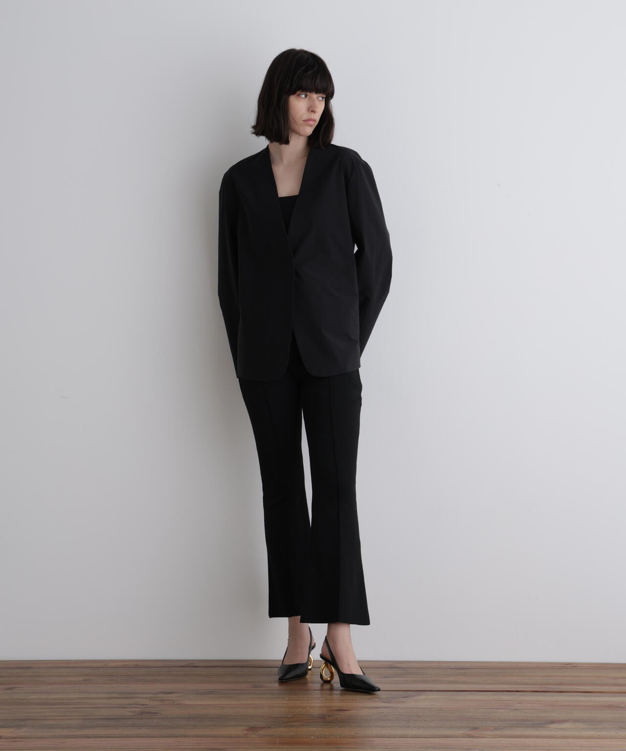 ダブルジャガードニットパンツ