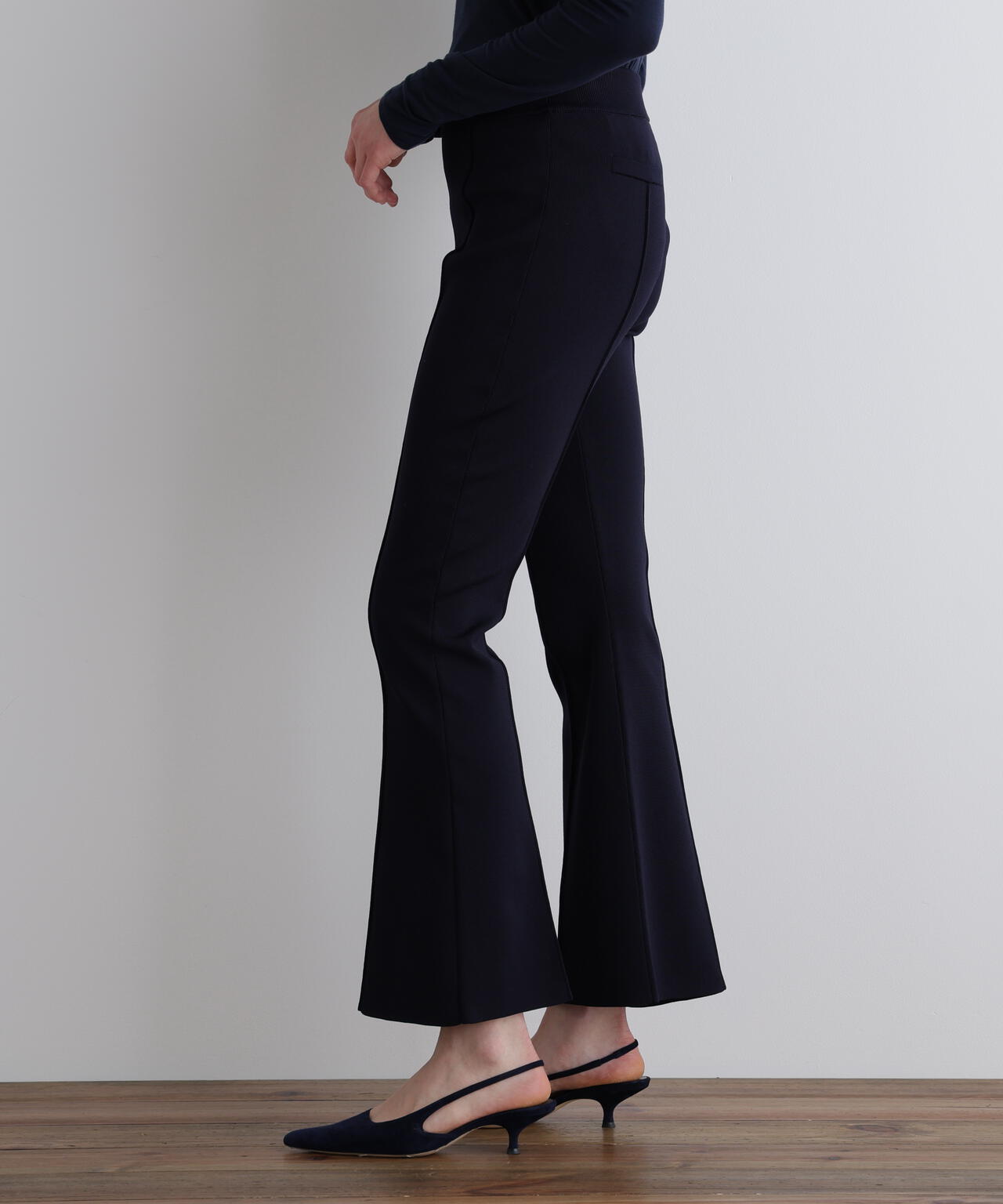 ダブルジャガードニットパンツ