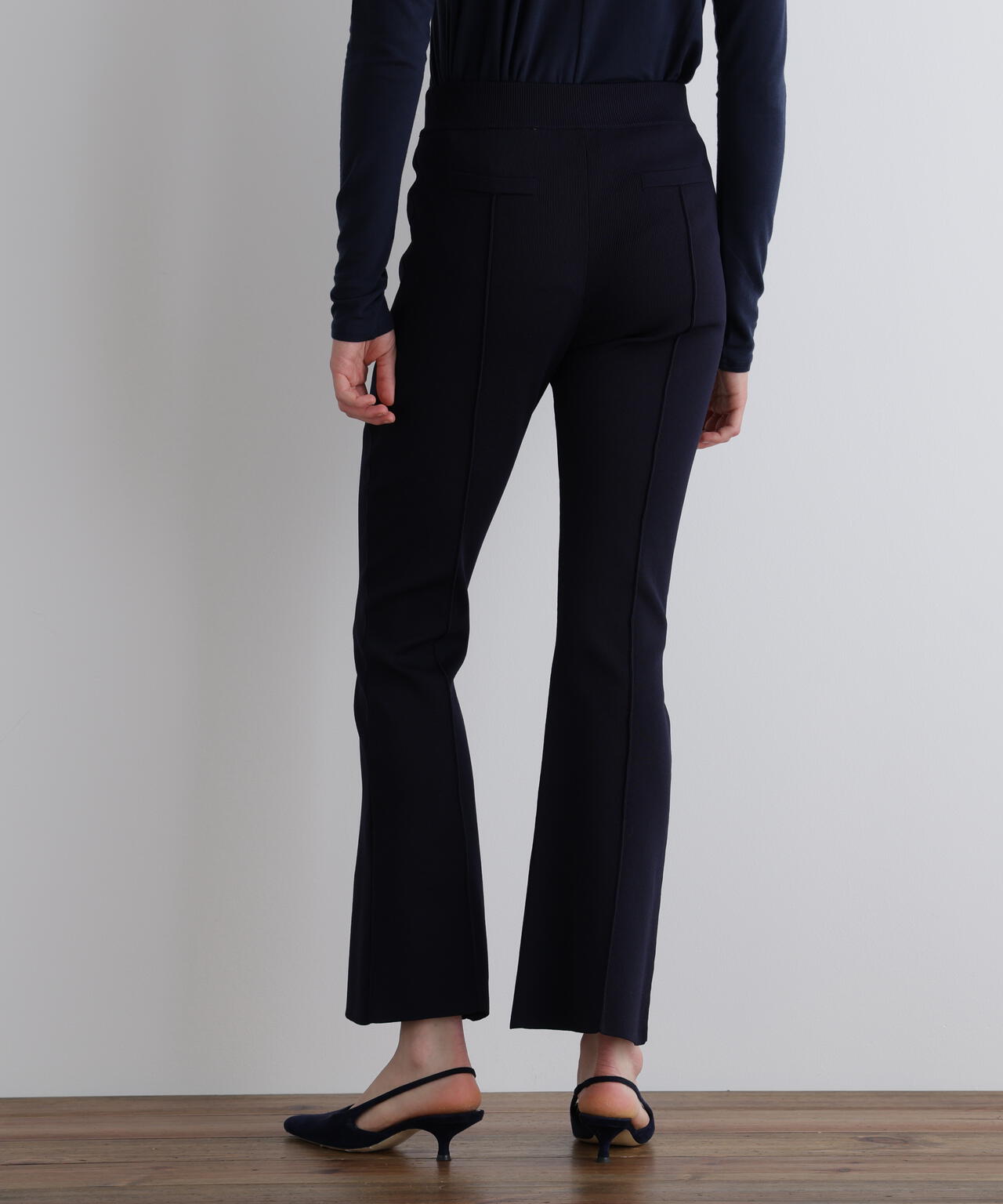 ダブルジャガードニットパンツ