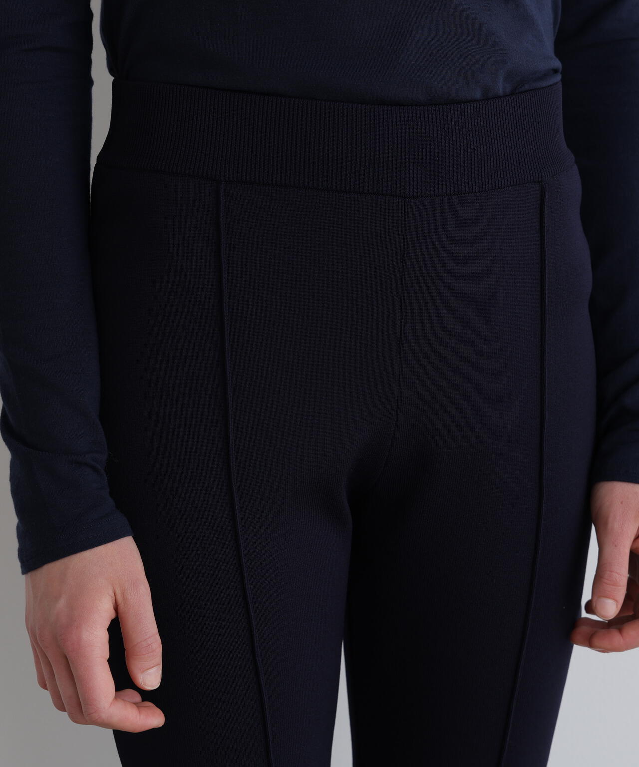 ダブルジャガードニットパンツ