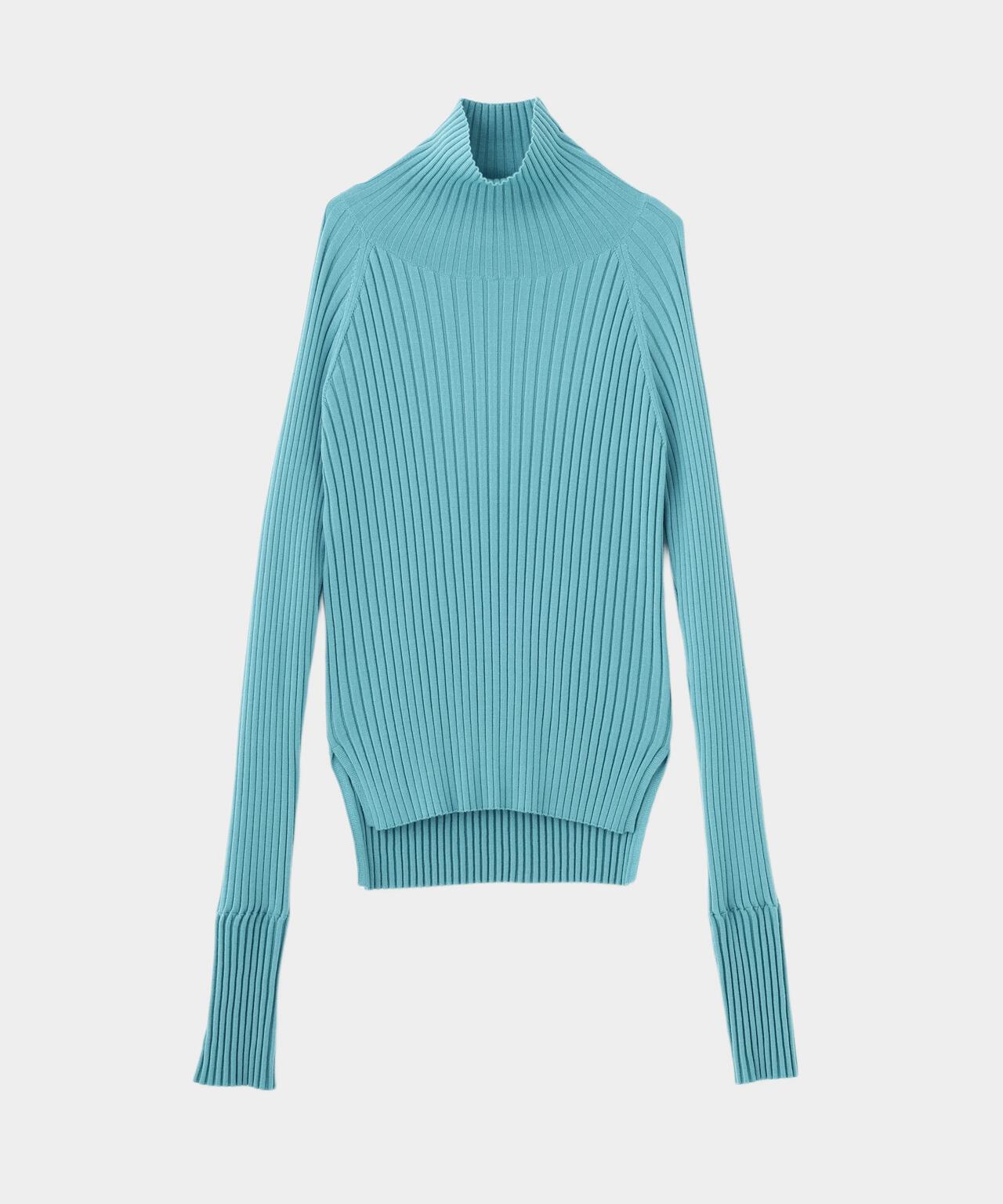 ルフィル タートルリブニット Fサイズ ルフィル タートルリブニット Fサイズ ◇ウールリブタートル