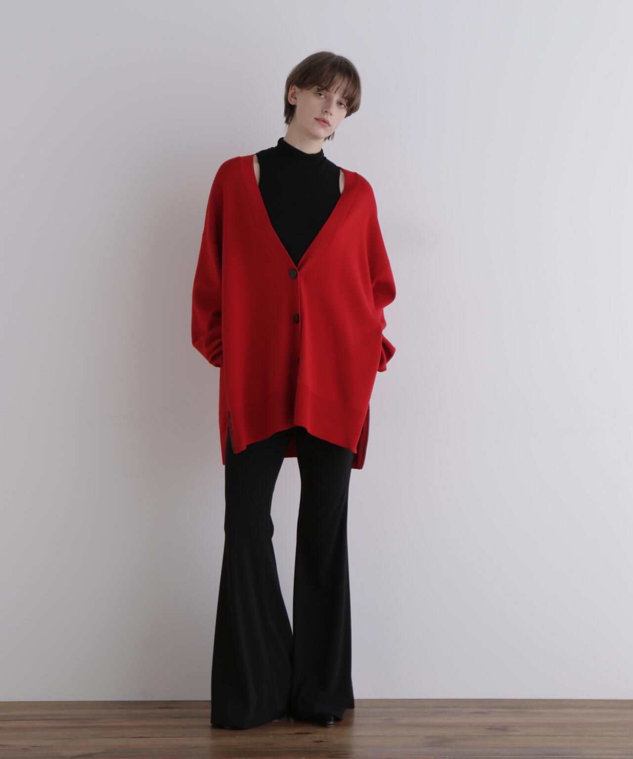 ウールオーバーサイズカーディガン | LE PHIL（ル フィル