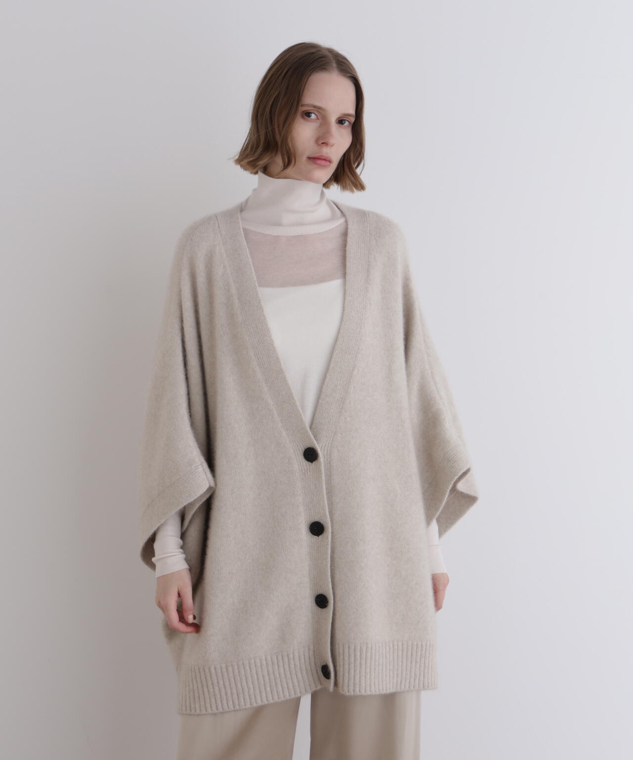 フォックス混ニット