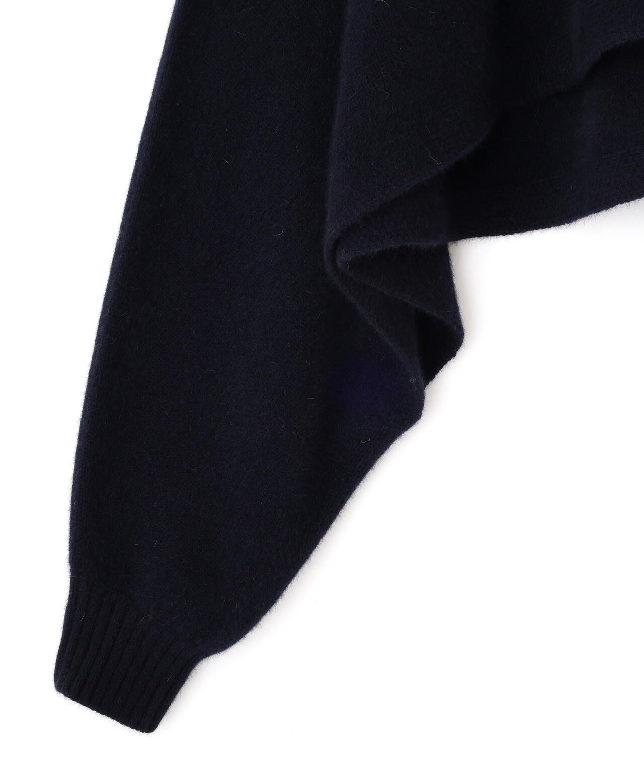 フォックス混ハイネックニット