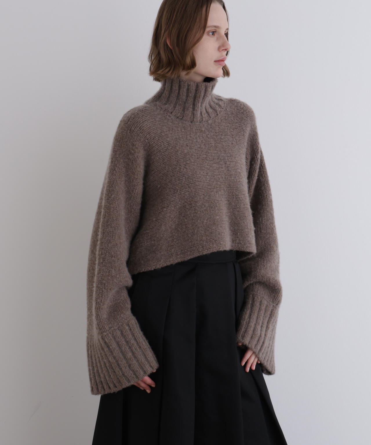 新品未使用✨ファビアナフィリッピ　タートルネックニット　ブラウン 楽天市場】【クーポン利用で20％OFF】シンプルリブタートルネック