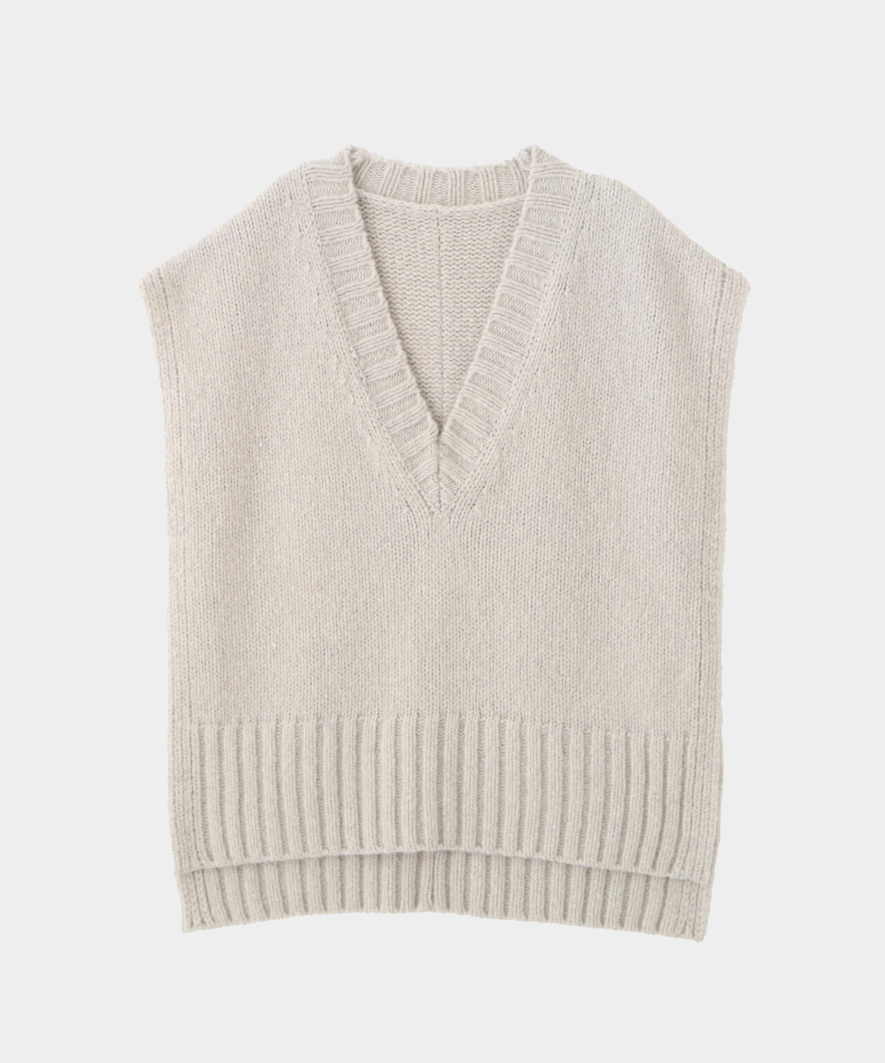 Ｖネックニットジレ